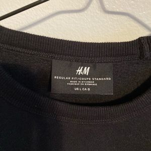 H&M black pullover